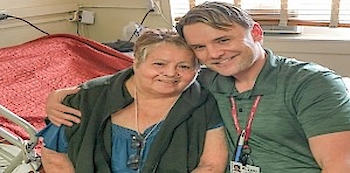 Aurea L and Billy Boyce, RN.